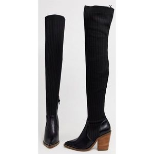 ASOS Over the knee sock boots